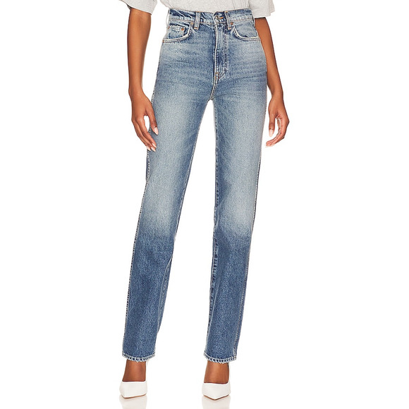 Grlfrnd Sara 'Super High Rise' Jean Size 27 - Picture 1 of 4